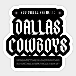 Dallas Cowboys Blue And Silver Team - hopeeeentoday #25 Sticker